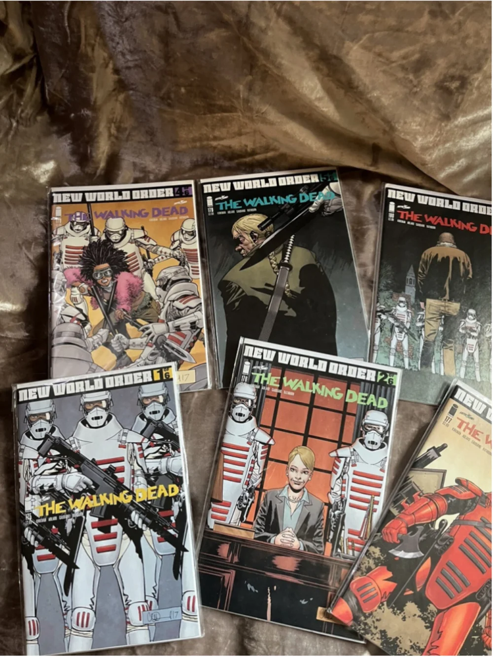 The Walking Dead #175-180 | Kirkman Adlard | New World Order | Image 2018 SEE